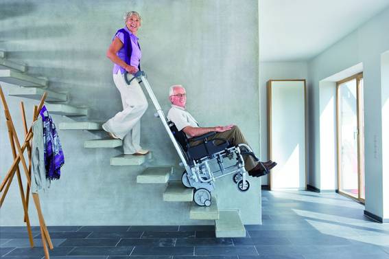 Alber: scalamobil Treppensteiger für Rollstühle - online-wohn